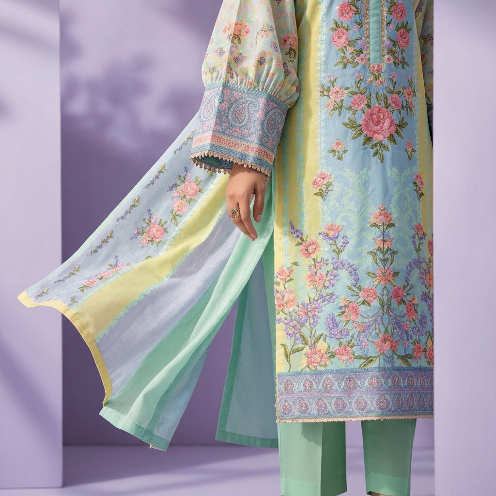 Luxury Lawn Collection - Printed